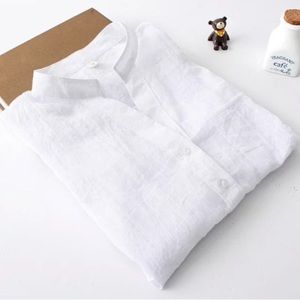 NWT White linen button down